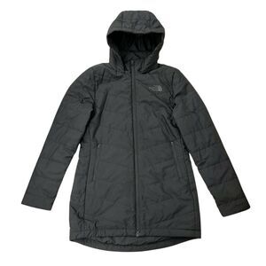 The North Face Thyme Tamburello Parka Jacket Womens Small Black Warm Winter